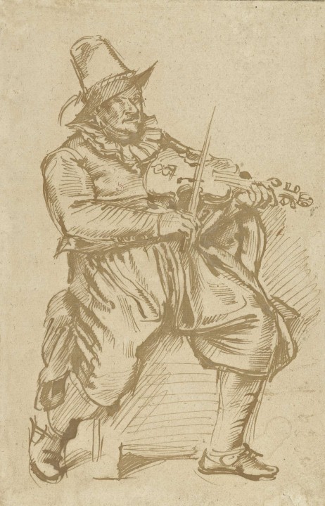 BUYTEWECH Willem Pieterz - Seated violin player