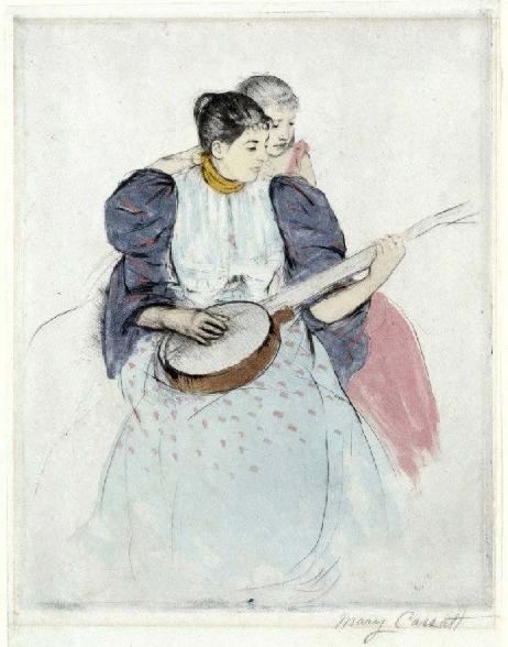 CASSATT Mary - The banjo lesson 