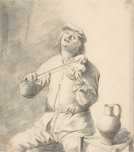 SORGH Hendrick - Man Playing the Violin