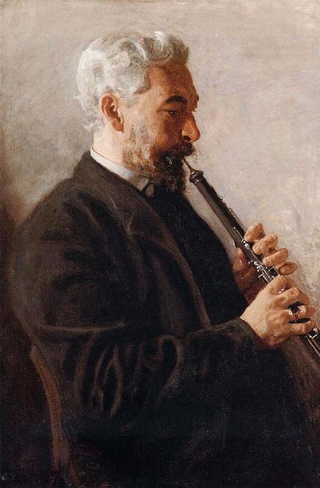 EAKINS Thomas -  The Oboe Player Dr. Benjamin Sharp
