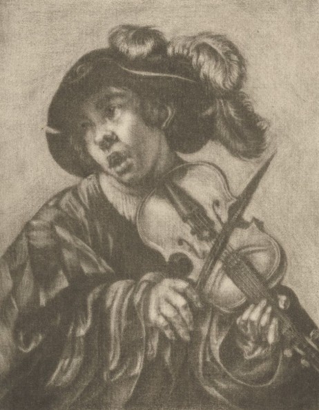 GOLE Jacob - Daniel Boon Playing Violin