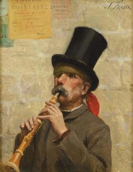 FRAPPA José Claude -  Le joueur de clarinette borgne