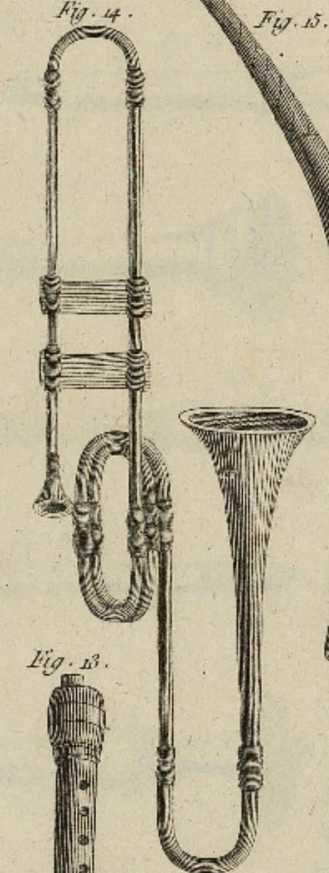 DIDEROT Denis & D'ALEMBERT Jean Le Rond  - Sacqueboute