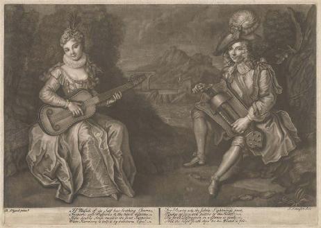 JOHNSON James - Music has charm after COYPEL Charles (1694-1752) 