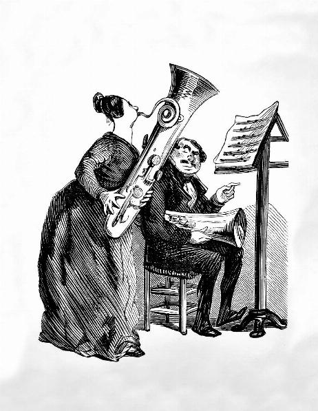 ANONYMOUS - Tuba duet players