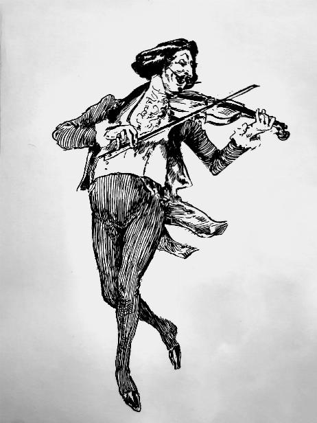 ANONYMOUS - Violin player