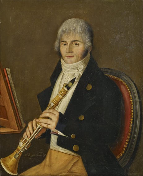 BRIGIDE Vincent - Portrait d’un clarinettiste - 1801