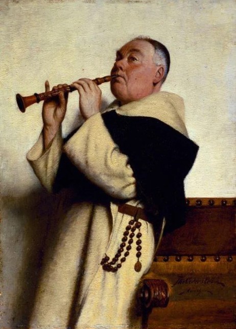 CEDERSTROM Thure Nikolaus von - Monk playing clarinet