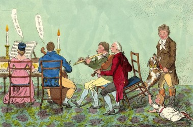 GILLRAY James - A Country Concert or An evening's entertainment in Sussex 