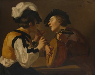 ANONYMOUS - Two Musicians