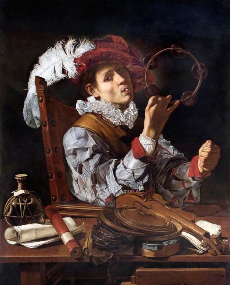 ANONYMOUS - Homme avec tambourin