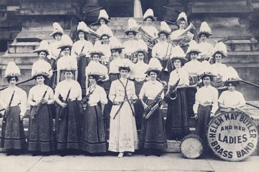 ANONYMOUS - Helen May Butler (1867-1957) and her Ladies Brass Band