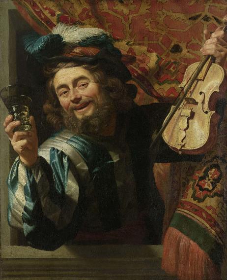 HONTHORST Gerrit Van -  The merry fiddler 