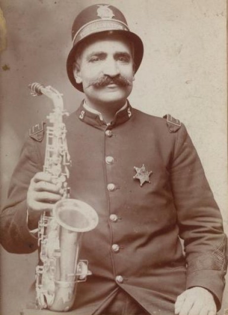 ANONYMOUS - Sherif with alto saxophone