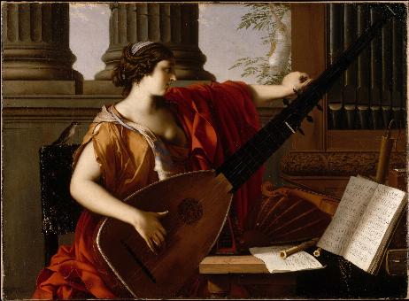 HYRE Laurent de la -  Allegory of Music 