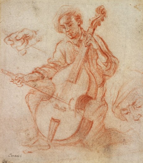 ANONYMOUS - Joueur de viole de gambe