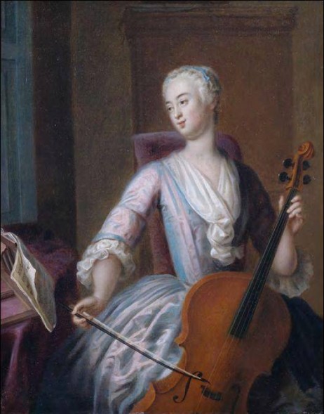 DENNER Balthasar - Young cello player