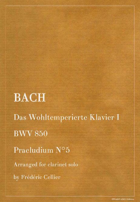BACH Johann Sebastian - Das Wohltemperierte Klavier I BWV 850