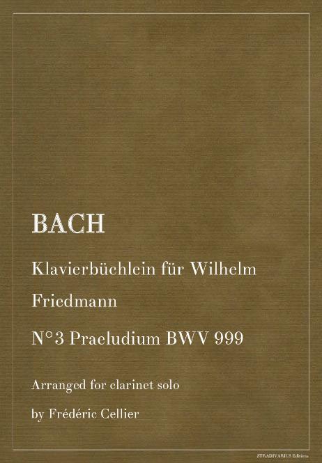 BACH Johann Sebastian - Klavierbüchlein für Wilhelm Friedmann