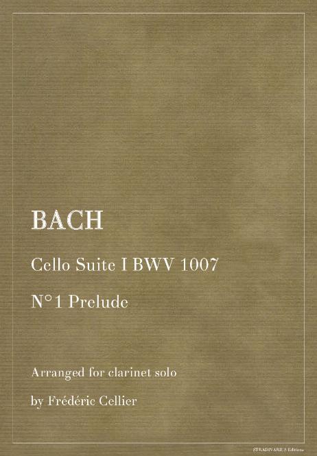 BACH Johann Sebastian - Cello Suite I BWV 1007