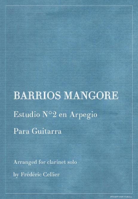 BARRIOS MANGORE Agustin Pio - Estudio N°2 en Arpegio
