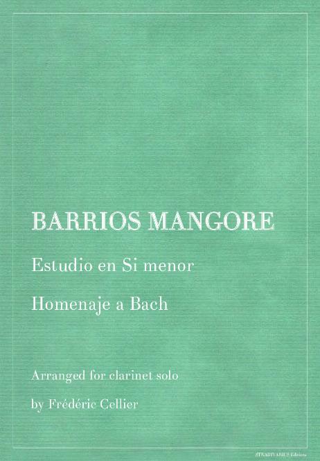 BARRIOS MANGORE Agustin Pio - Estudio en Si menor
