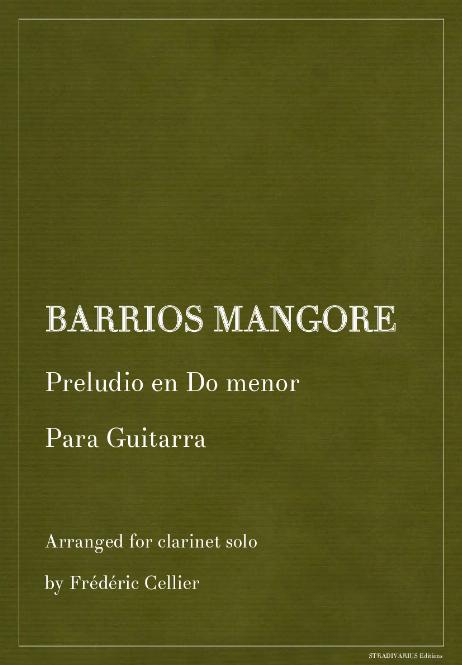BARRIOS MANGORE Agustin Pio - Preludio en Do menor