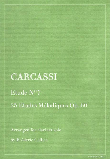 Carcassi for Clarinet solo