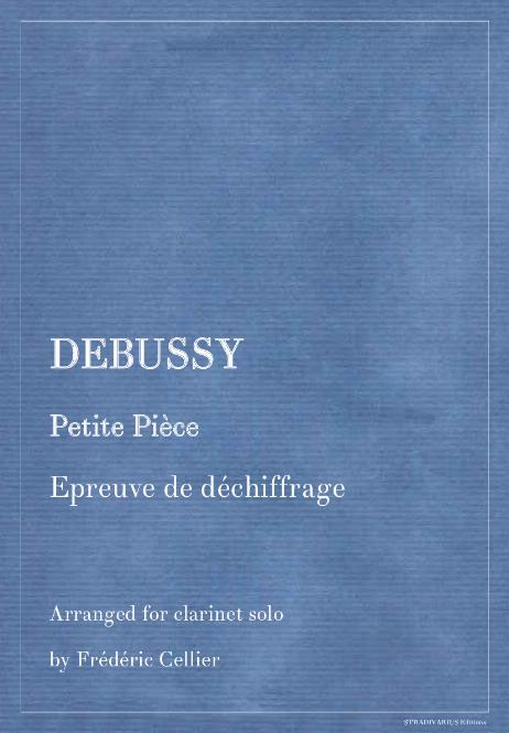 DEBUSSY Claude - Petite Pièce
