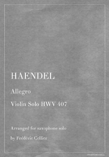 HAENDEL Georg Friedrich - Allegro  