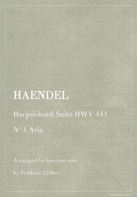 HAENDEL Georg Friedrich - Harpsichord Suite HWV 441