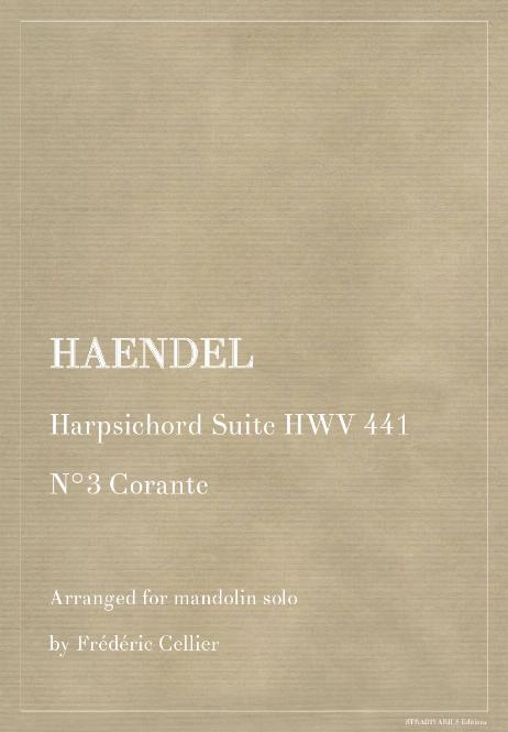 HAENDEL Georg Friedrich - Harpsichord Suite HWV 441