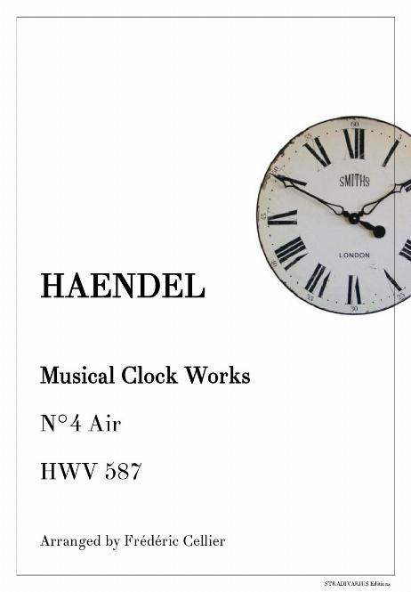 HAENDEL Georg Friedrich - Musical Clock Works