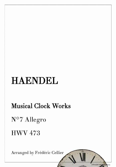 HAENDEL Georg Friedrich - Musical Clock Works