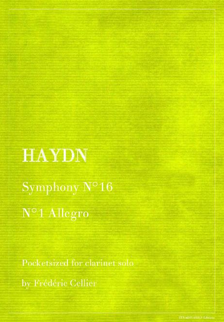 HAYDN Joseph - Symphony N°16