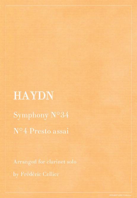 HAYDN Joseph - Symphony N°34