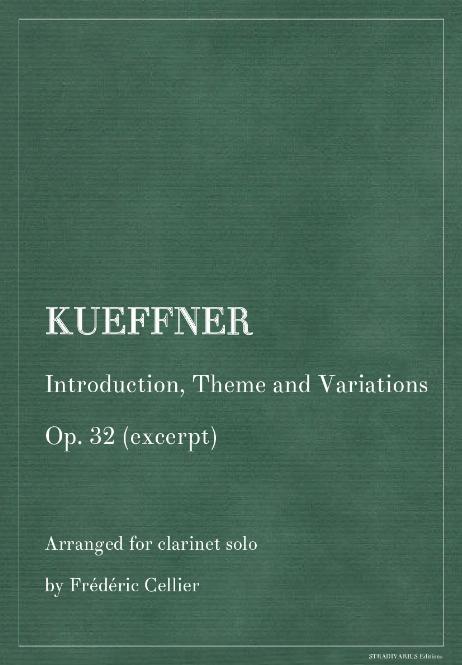 KUEFFNER Joseph - Introduction, Theme and Variations Op. 32