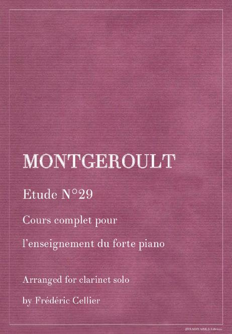 MONTGEROULT Hélène de - Etude N°29