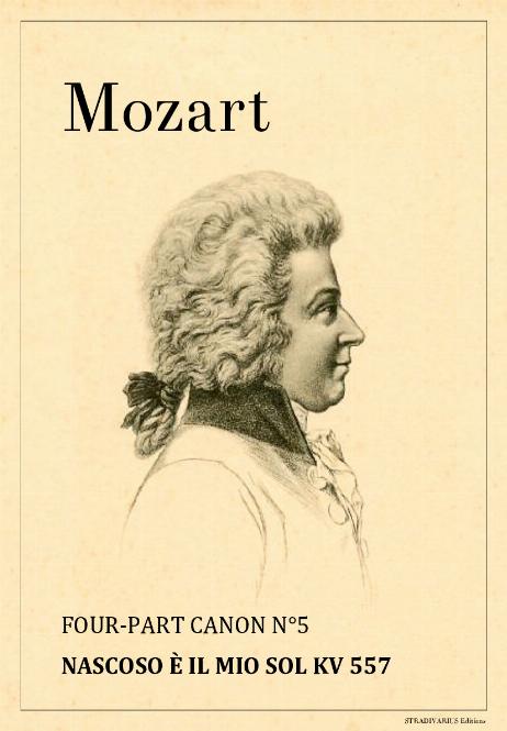 MOZART Wolfgang Amadeus - Four-part Canon N°5
