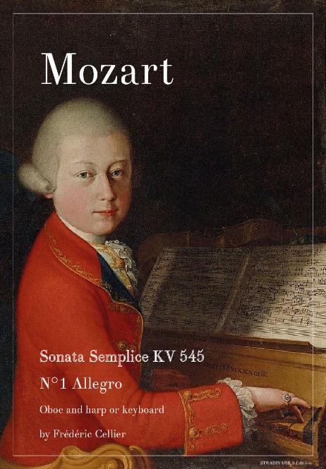 MOZART Wolfgang Amadeus - Sonata Semplice KV 545