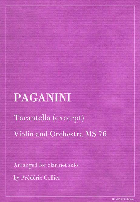 PAGANINI Niccolo - Tarantella (excerpt)