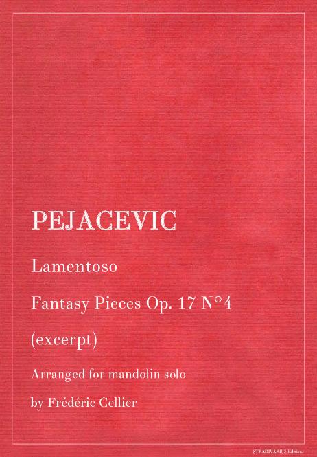 PEJACEVIC Dora - Fantasy Pieces Op. 17 