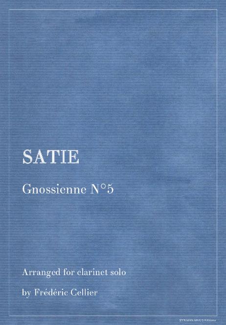 SATIE Erik - Gnossienne N°5