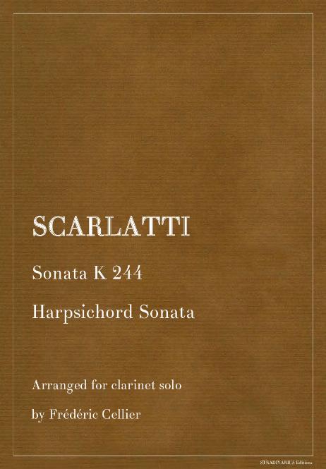 SCARLATTI Domenico - Sonata K 244