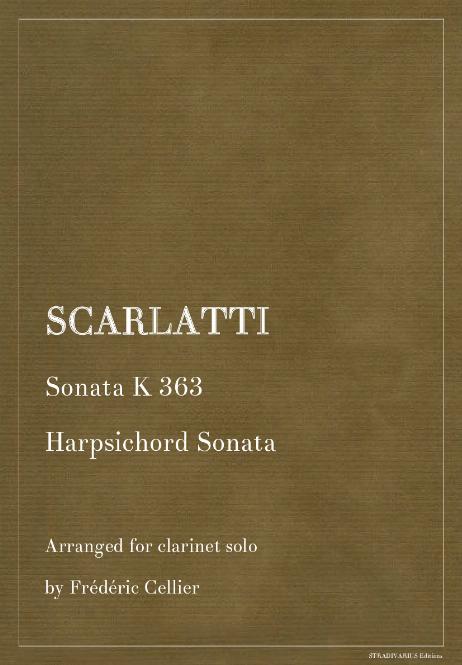 SCARLATTI Domenico - Sonata K 363