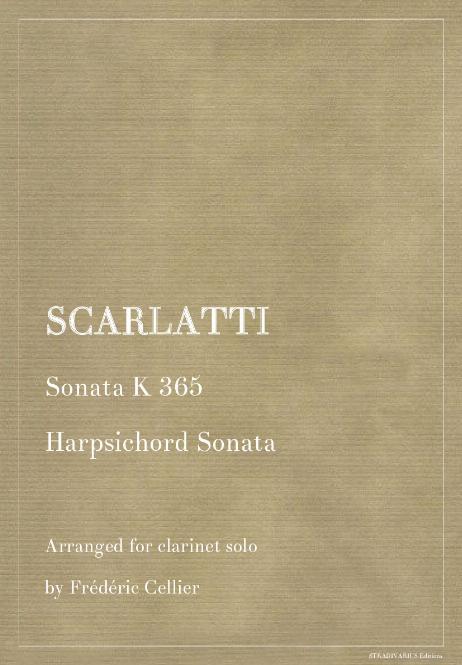 SCARLATTI Domenico - Sonata K 365