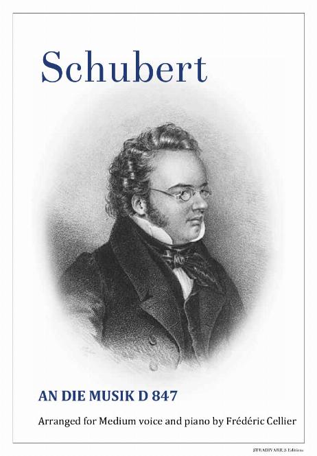 SCHUBERT Franz - An die Musik D 847