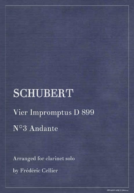 SCHUBERT Franz - Vier Impromptus D 899