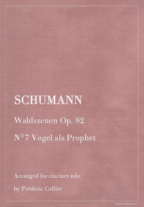 SCHUMANN Robert - Waldszenen Op. 82 