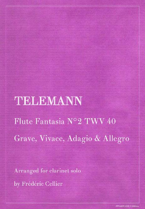 TELEMANN Georg Philipp - Flute Fantasia N°2 TWV 40